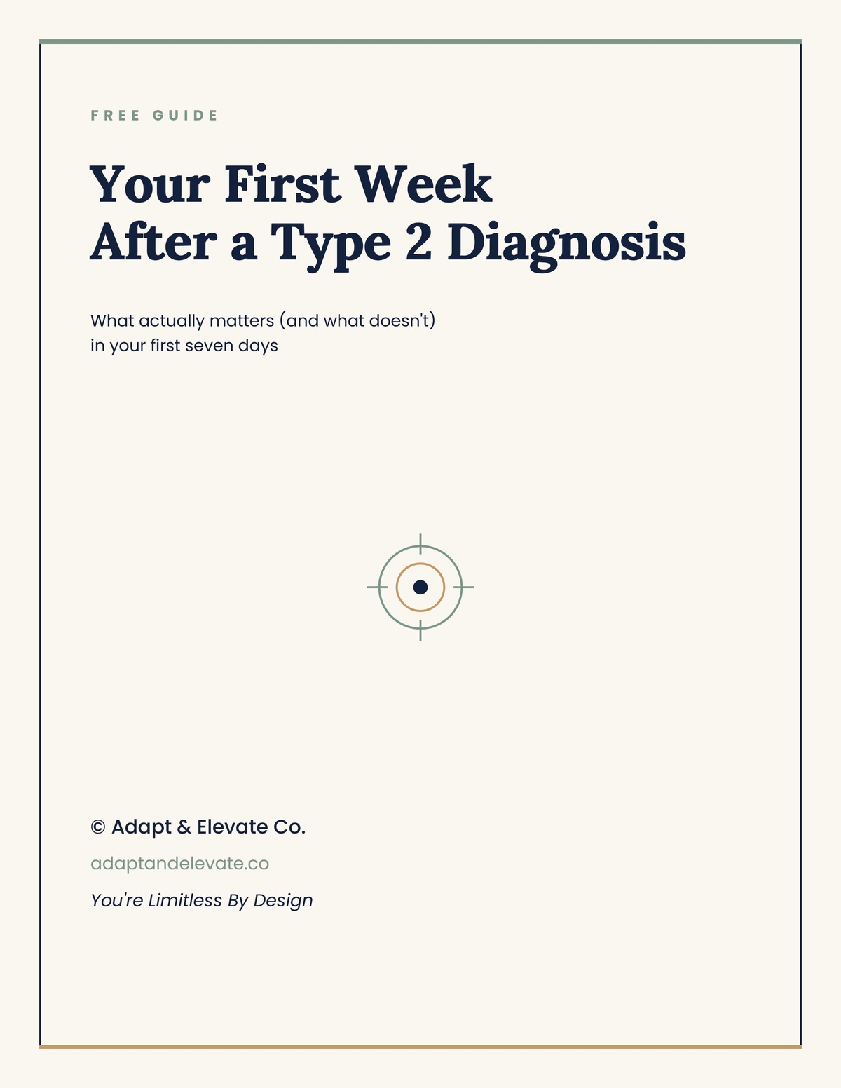 Type 2 Diabetes: Your First Week Guide